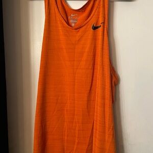 Nike Vibrant Orange Athletic Tank